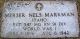 Mercer Nels Markman Headstone